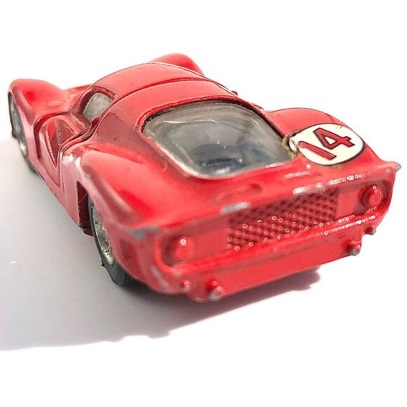 Vintage Speedy Ferrari 330 P4 no 803 Red Race Car Diecast Model Made in Italy - Picture 6 of 13
